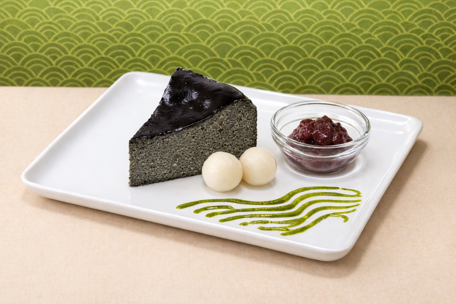 Kurogoma Basque Cheesecake