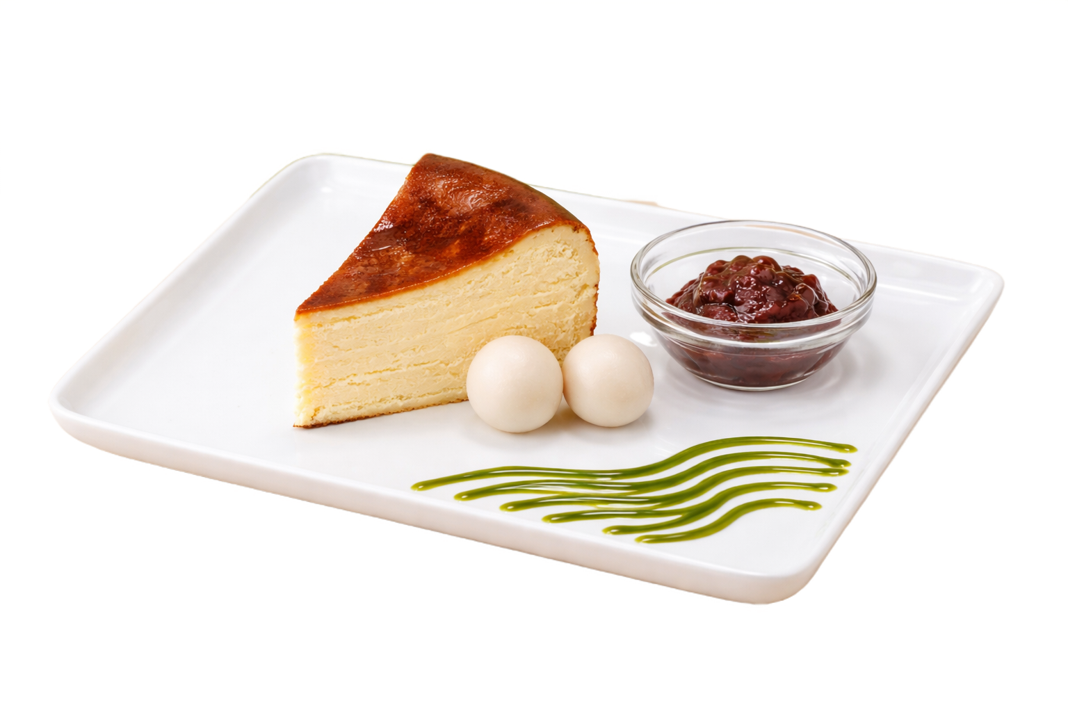 Triple Cheese Basque Cheesecake