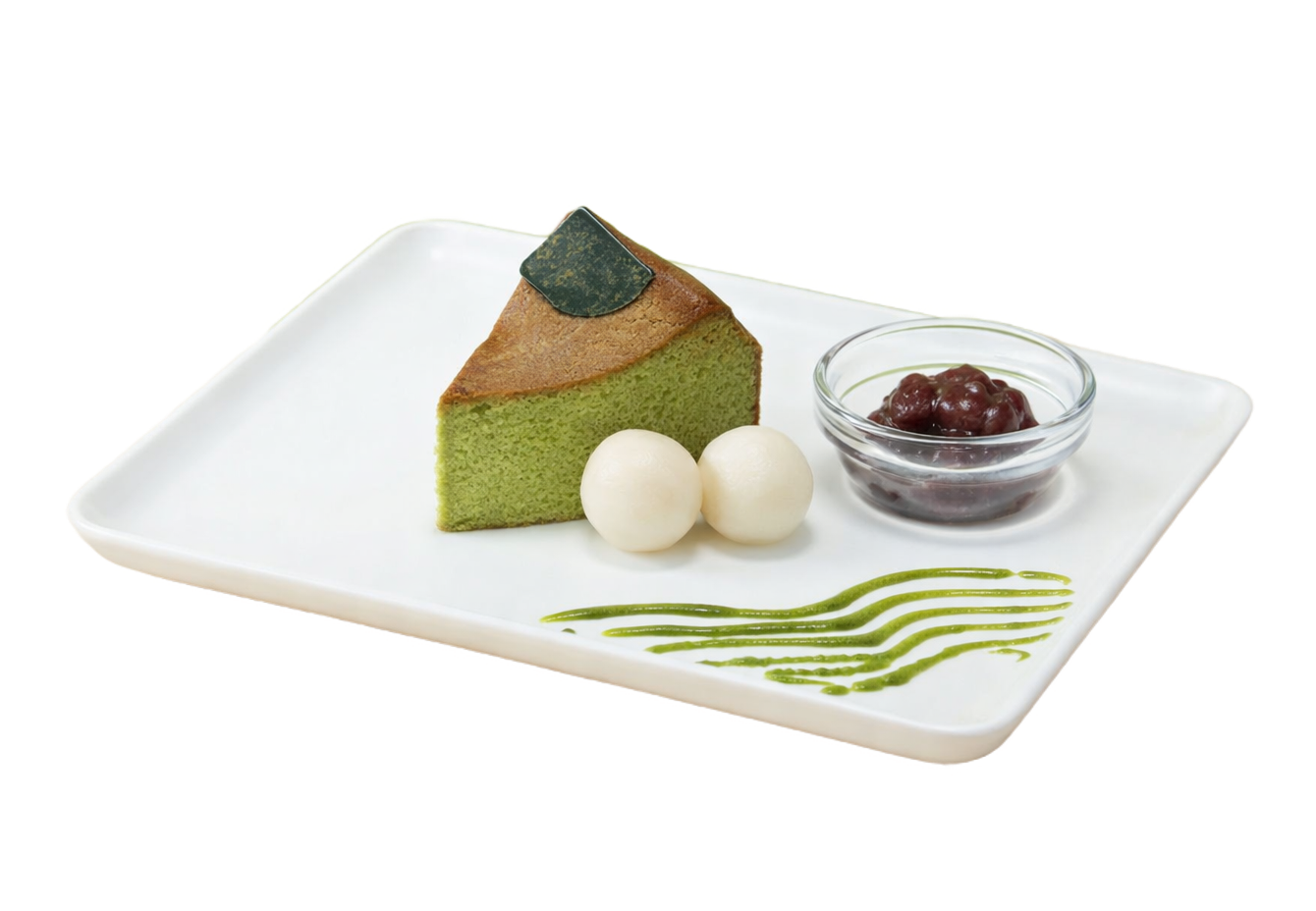 Matcha Basque Cheesecake